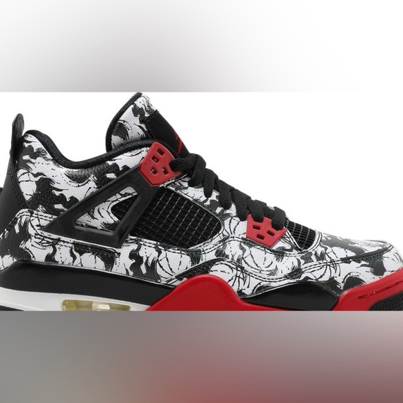 Air Jordan 4 Retro GS "Tattoo 2018 Size 8 - Picture 8 of 9